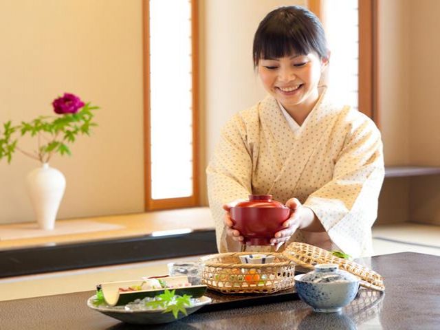 有馬温泉の仲居のお仕事です♪