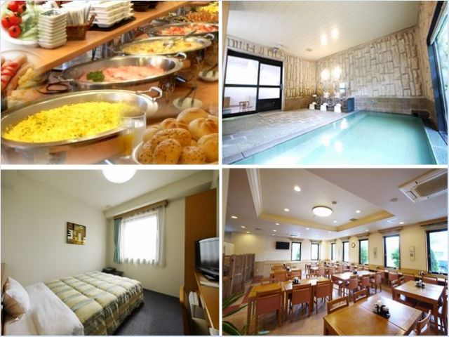 ルートインのオススメ☆
客室寮利用で清潔で快適♪まかないは朝食バイキング♪温泉も入れます♪
