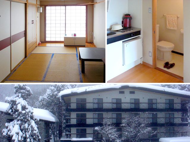 相部屋でもゆったりできるお部屋です。