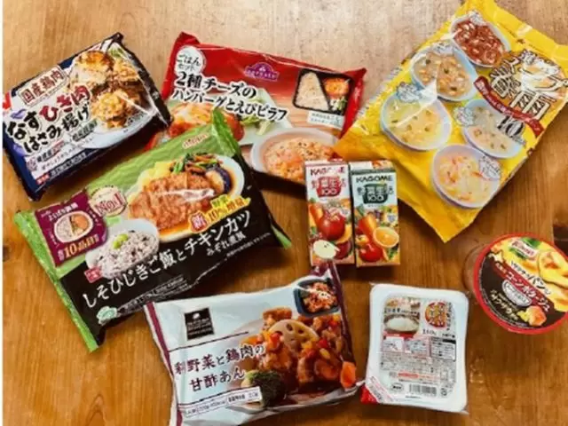 ご飯は冷凍食品が主となります。
バラエティ豊富ですよ！