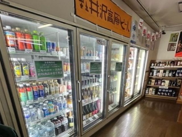 売店もあるので、買い物もできます！