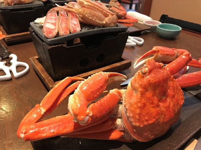 カニが盛んなエリアです。