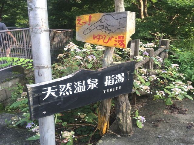 珍しい温泉も