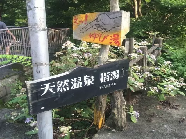 珍しい温泉も