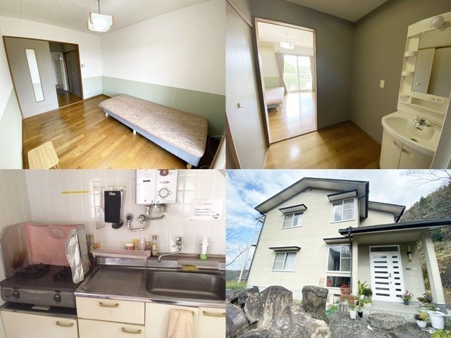 寮写真です。朝と晩は職場～寮の送迎をいただけます。