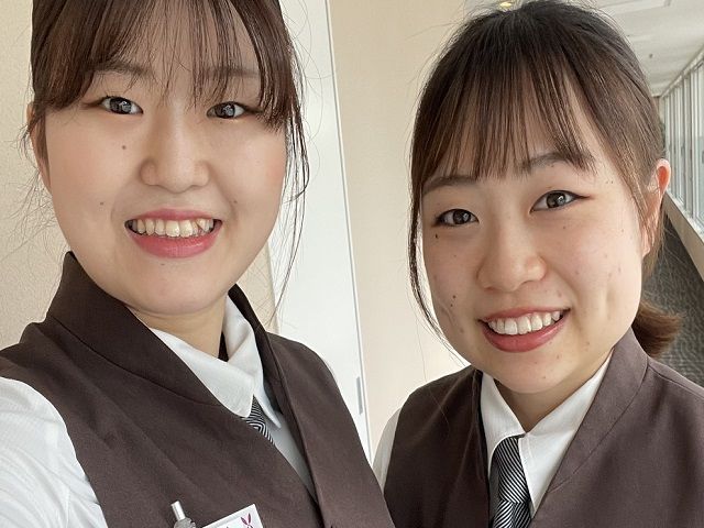 勤務いただいたスタッフさん♪短期間でも楽しく出来たと感想有☆自転車の貸し出しもありますよ！