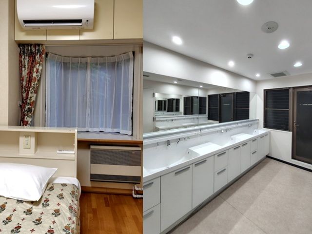 こちらは寮のお写真！元ホテルの客室だからとても快適！！