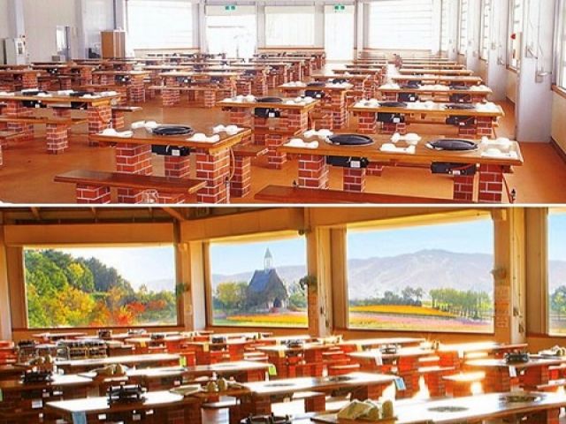 レストランから見える景色も最高です☆