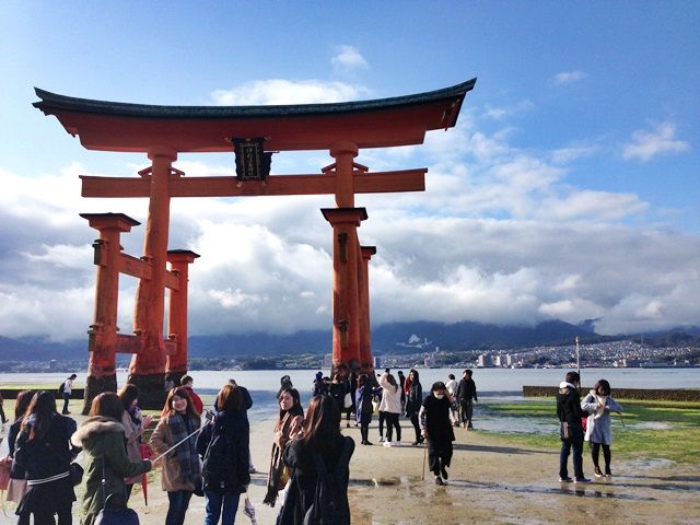 広島市内までも遊びに行けます(＾＾)世界遺産や市内観光がおすすめ！