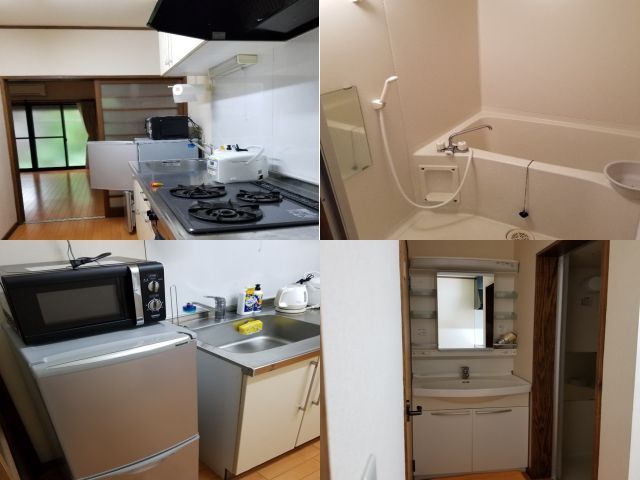 寮は広くて、キレイ。家電設備も充実！