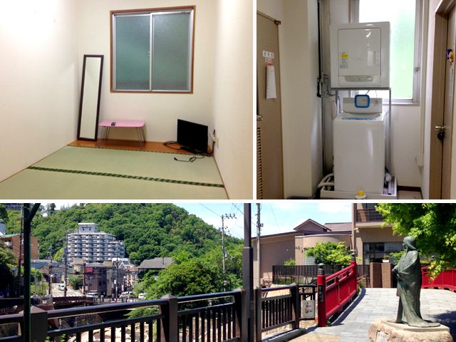 館内寮を利用、大浴場もご利用いただけます。