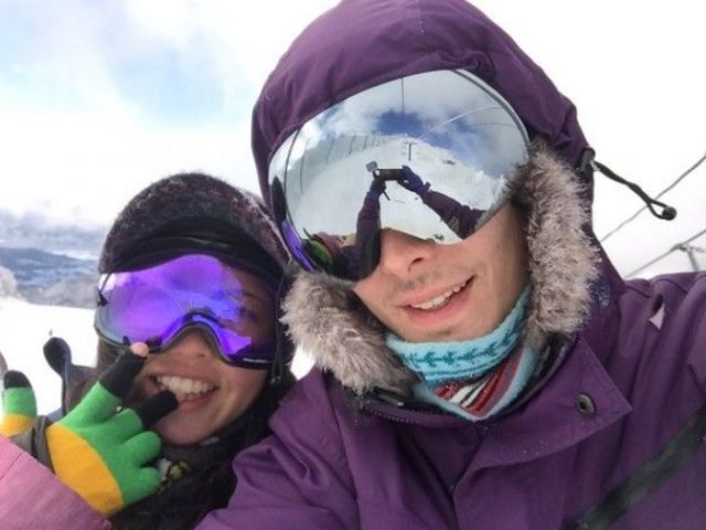 全国でも珍しい♪樹氷の間を滑れるスキー場です。