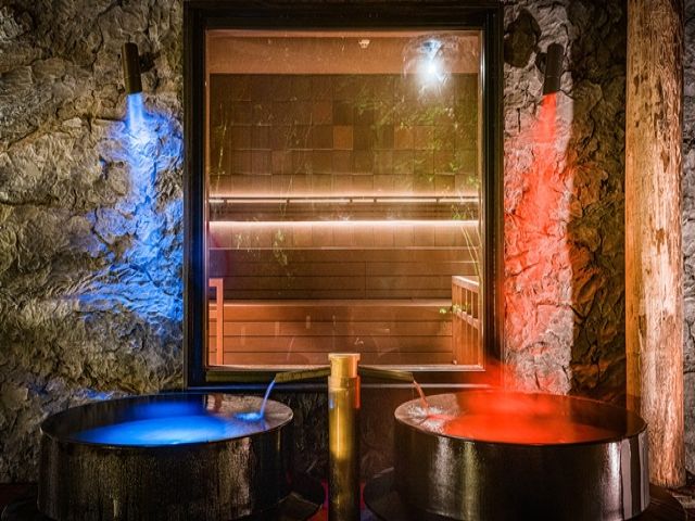 リニューアルして間もない温泉は毎日入り放題♪