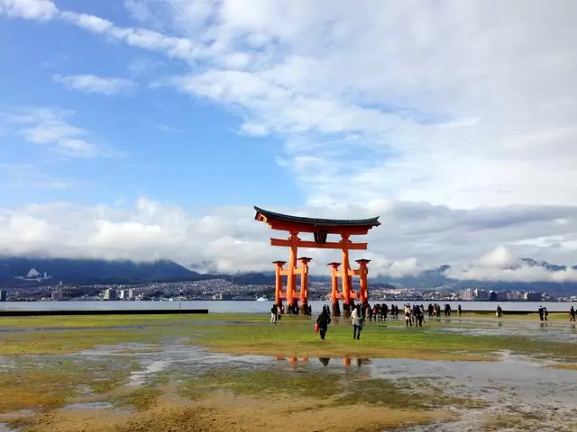 宮島 厳島神社の大鳥居