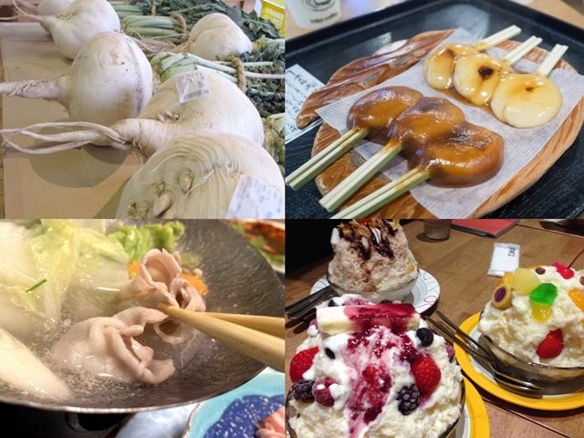 いぶから・そら豆・マンゴーなど南国指宿生まれの食材あり。鹿児島グルメも堪能しよう！