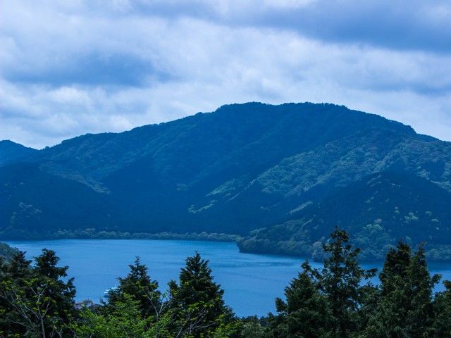 山と湖がきれいな箱根！