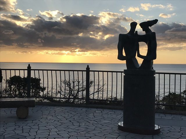 西伊豆の夕日は日本一とも言われております！