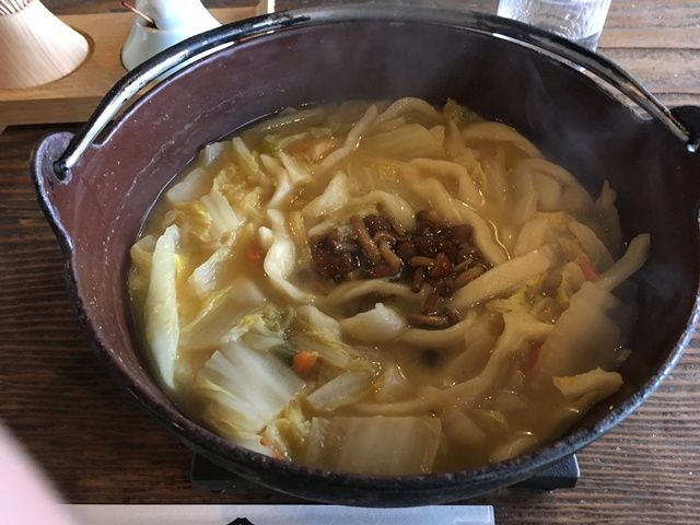 名物の「ほうとう」は食べてほしい！！