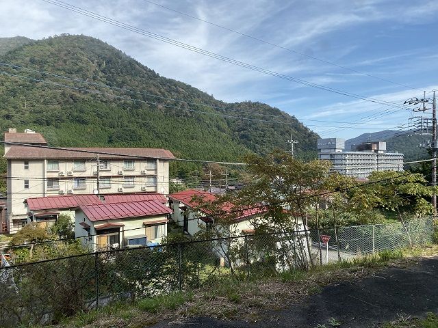 寮から見える景色です。少し高台にある寮になりますので見晴らしも奇麗です。