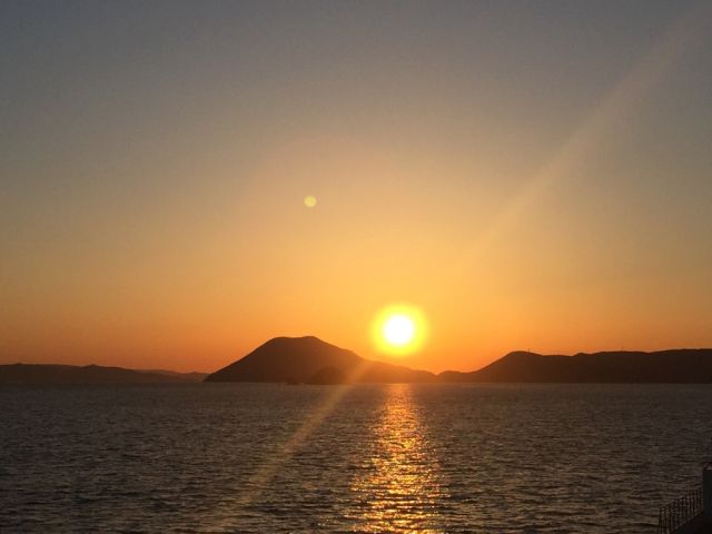 夕日百選に選ばれる景色は圧巻です☆