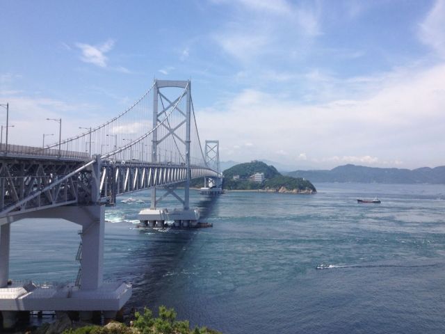 目の前に広げる海は絶景です！