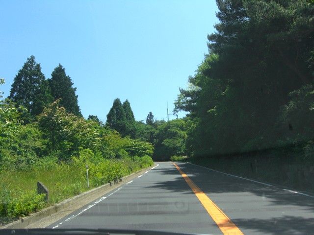 周辺はのどかな山道です♪