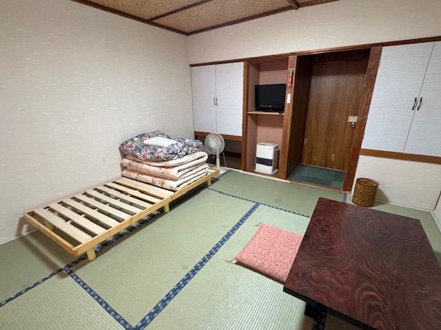 和風の個室！利尻島は夏でも30℃に行く日がほぼ無いので、快適な夏を過ごせます！