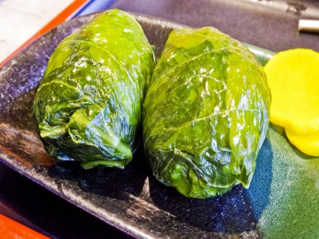 「めはり寿司」