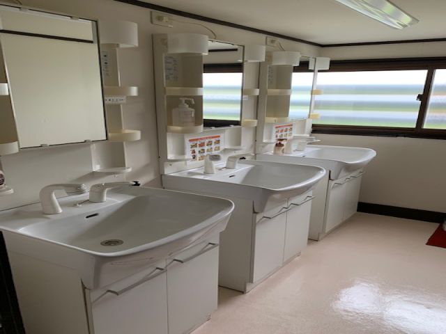 水回りなどの共用部のお写真です