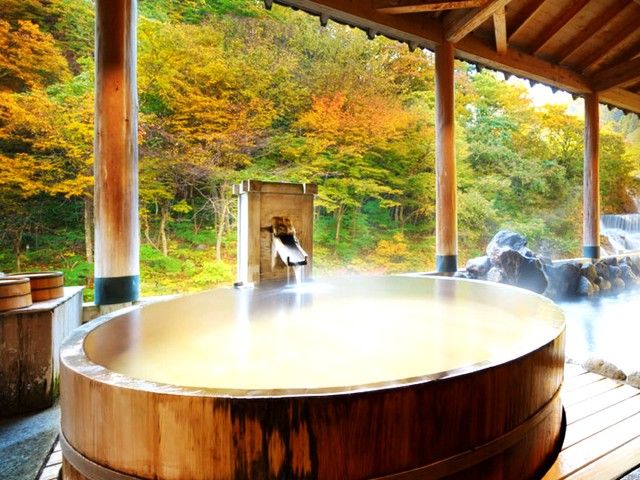風情豊かな温泉です