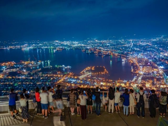 【観光】函館の夜景は世界三大夜景のひとつ★