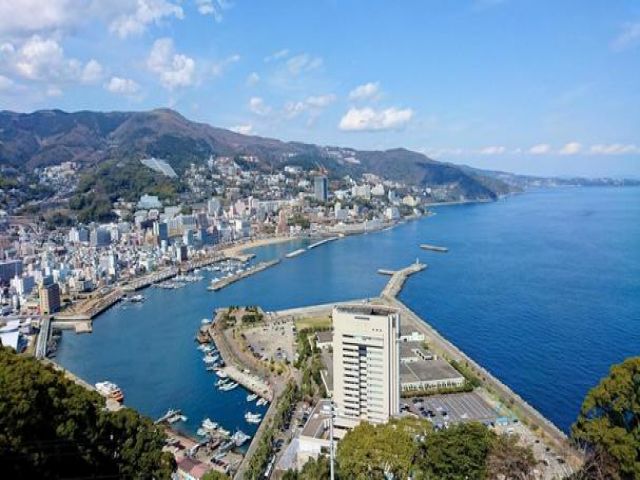 海も温泉もあるのが熱海です♪