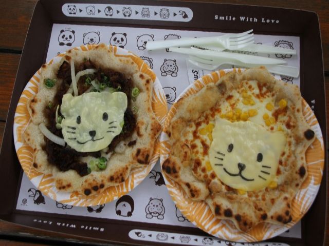 アドベンチャーワールドの名物ピザです！！