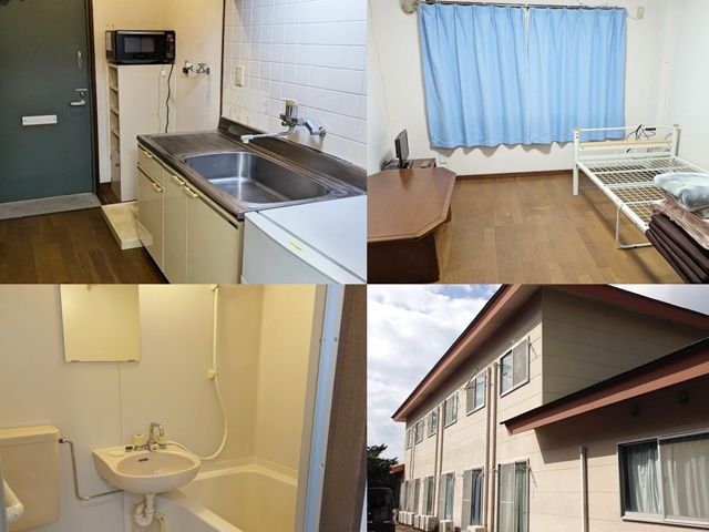 寮写真です。完全個室寮で住み心地良いと評判です。