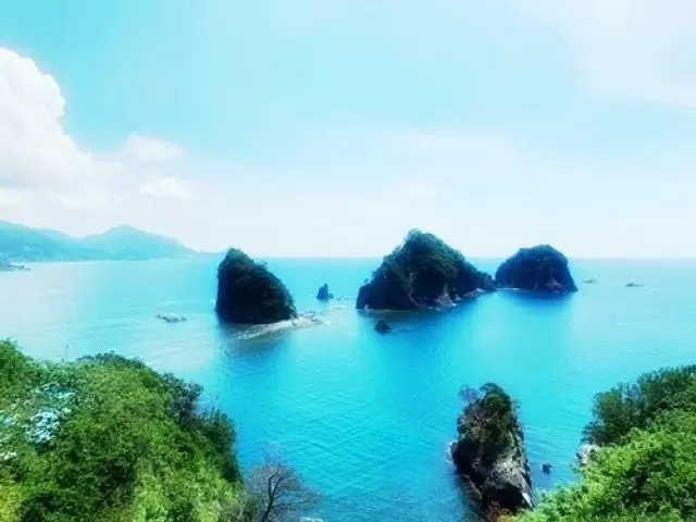 綺麗な海もあります。
