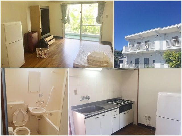 寮はキレイな完全個室寮です！伊江島の中でも便利な立地です♪