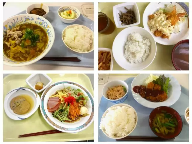 日替わりメニューのある従業員食堂も人気