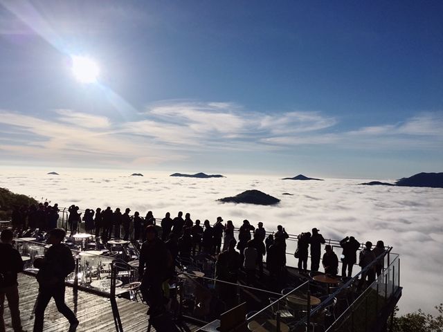 雲海テラスからの景色☆