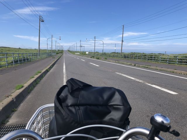 休みの日はどこまで行こう。