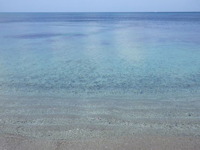 澄んだ海が気持ちいい☆