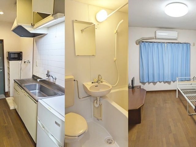 寮の写真です。寮により仕様が異なります。