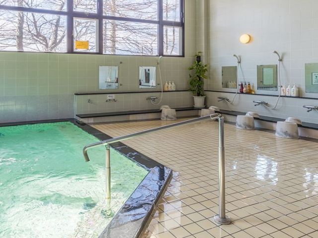 毎日温泉に入れます。サウナも利用可！