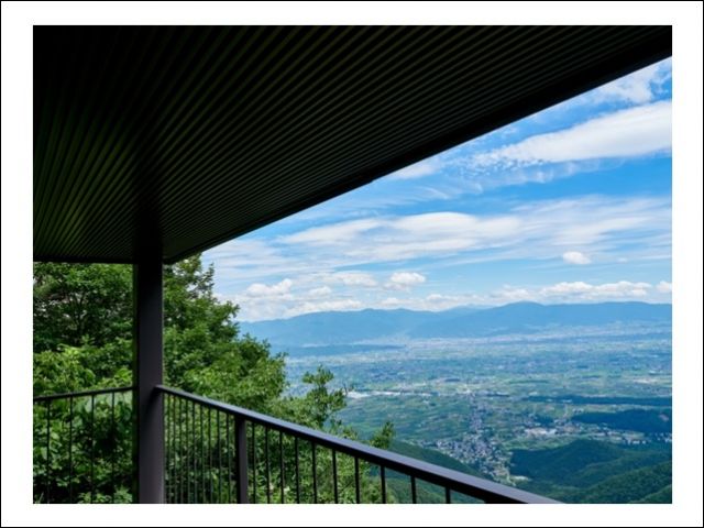 お仕事中素晴らしい景色を楽しめます