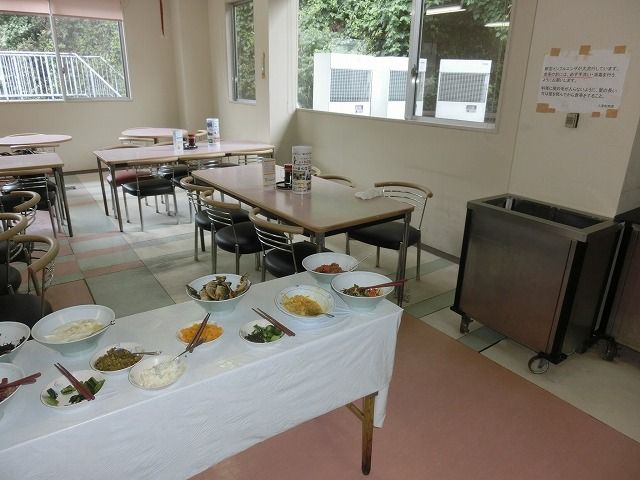 従業員食堂もあり料理は手作り！
