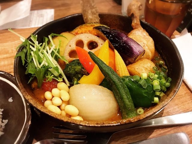 北海道が発祥の地・スープカレー☆ホテル横に専門店あります！
