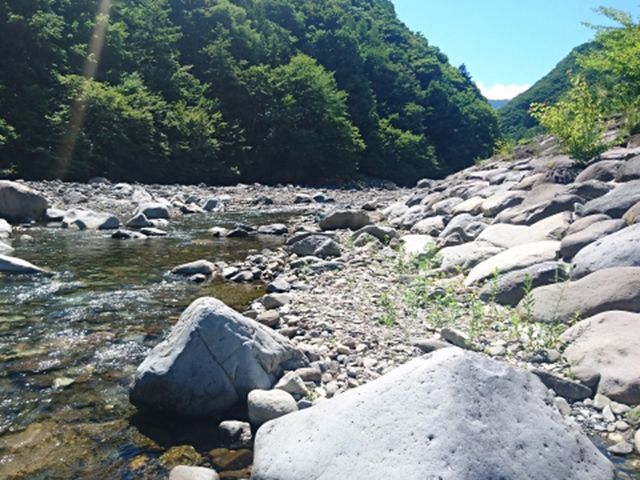 空気も透き通っています～～