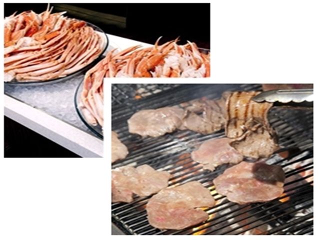 仙台名物牛タン＆カニ！！