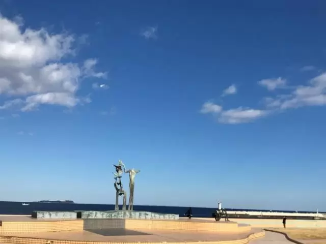 お休みの日は海へ行くのも◎
