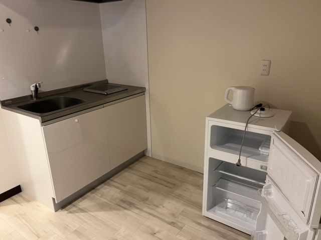 部屋の中にキッチンがあるのは嬉しいポイントです。