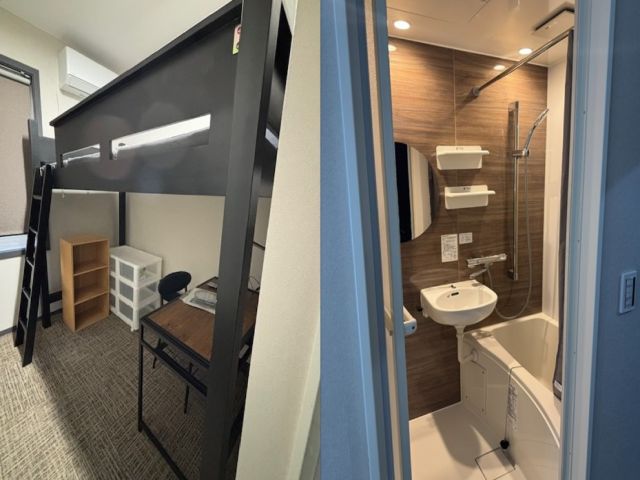 改装したての、奇麗な寮で生活できます！